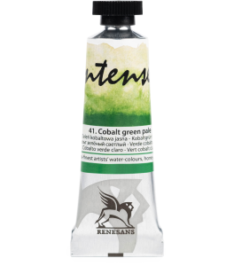 Renesans Intense Watercolour Paint 15 ml – 41 Light Cobalt Green