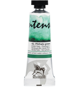 Renesans Intense Farba akwarelowa 15 ml 42 ZIELEŃ FTALO 