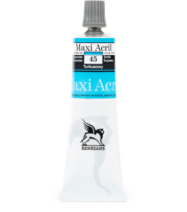 Renesans MAXI AKRYL 60 ml 45 TURKUSOWY 
