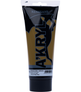 Renesans A'KRYL Acrylic paint 200 ml 45 RENAISSANCE GREEN