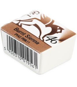 Renesans Watercolour Pan 1.5 ml – 46 Burnt Sienna