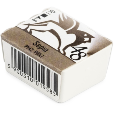 Renesans Watercolour Pan 1.5 ml – 48 Sepia
