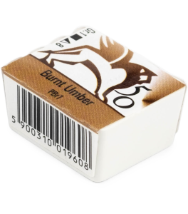 Renesans Watercolour Pan 1.5 ml – 50 Burnt Umber