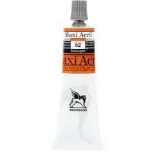 Renesans MAXI AKRYL 60 ml 52 metaliczne ZŁOTO DUKATOWE
