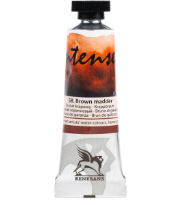 Renesans Intense Farba akwarelowa 15 ml 58 BRUNAT KRAPOWY