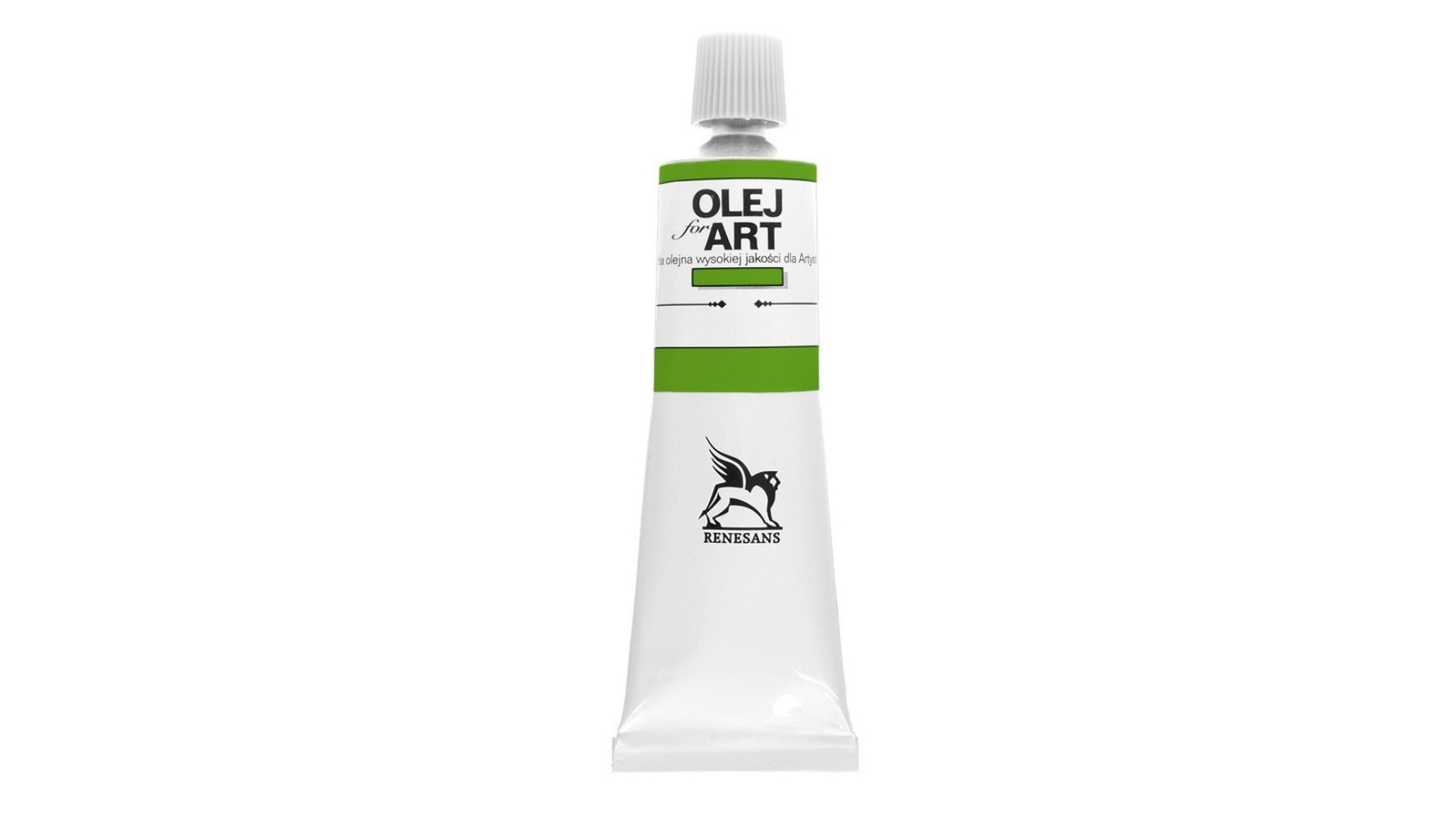 Renesans Farba olejna Olej for Art 60 ml Zieleń cynobrowa ciemna 37