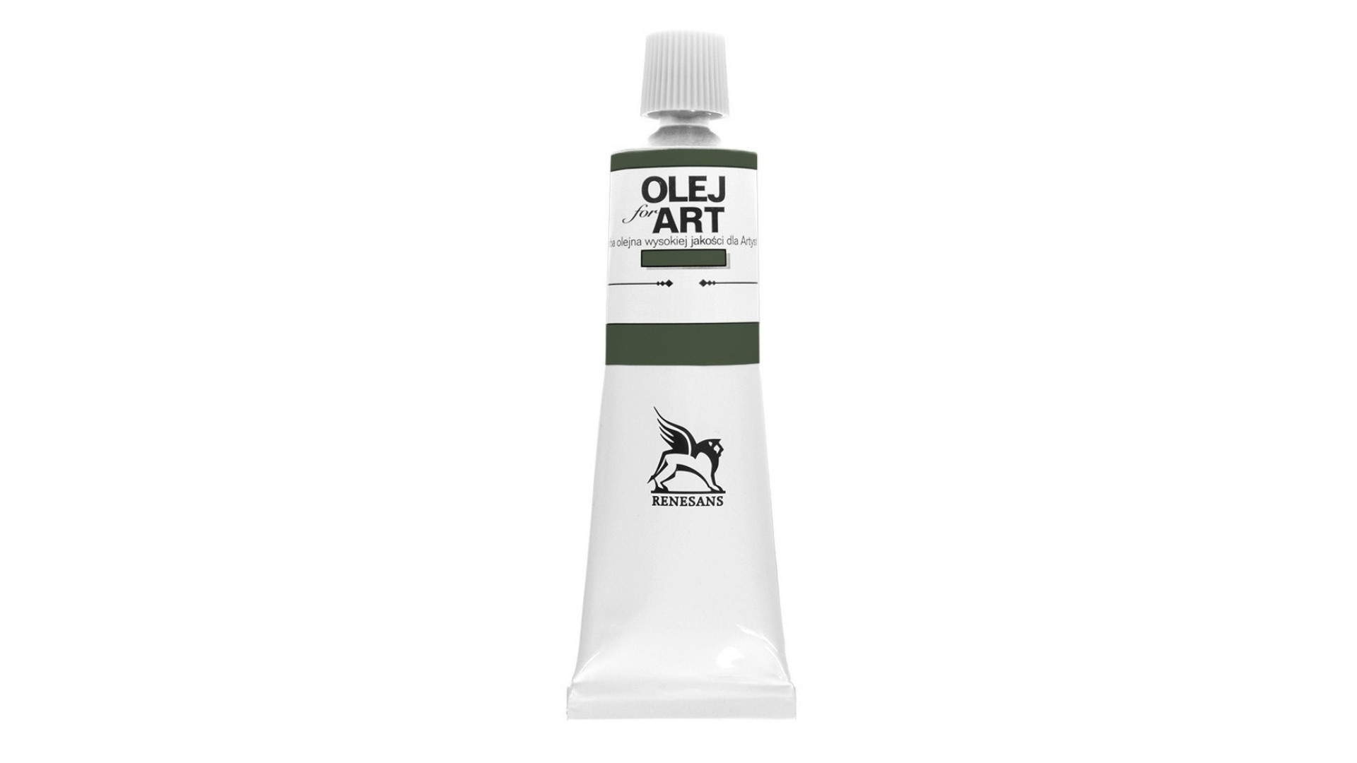 Renesans Oil Paint Olej for Art 60 ml Veronese Green Earth 44