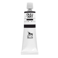 Renesans Farba olejna Olej for Art 60 ml Czerń z winorośli 50
