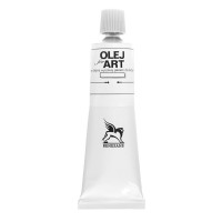 Renesans Oil Paint Olej for Art 60 ml Double Opaque Titanium White 53