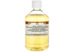 Renesans Olej lniany bielony rafinowany do farb olejnych 500 ml