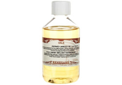 Renesans Olej lniany bielony rafinowany do farb olejnych 250 ml