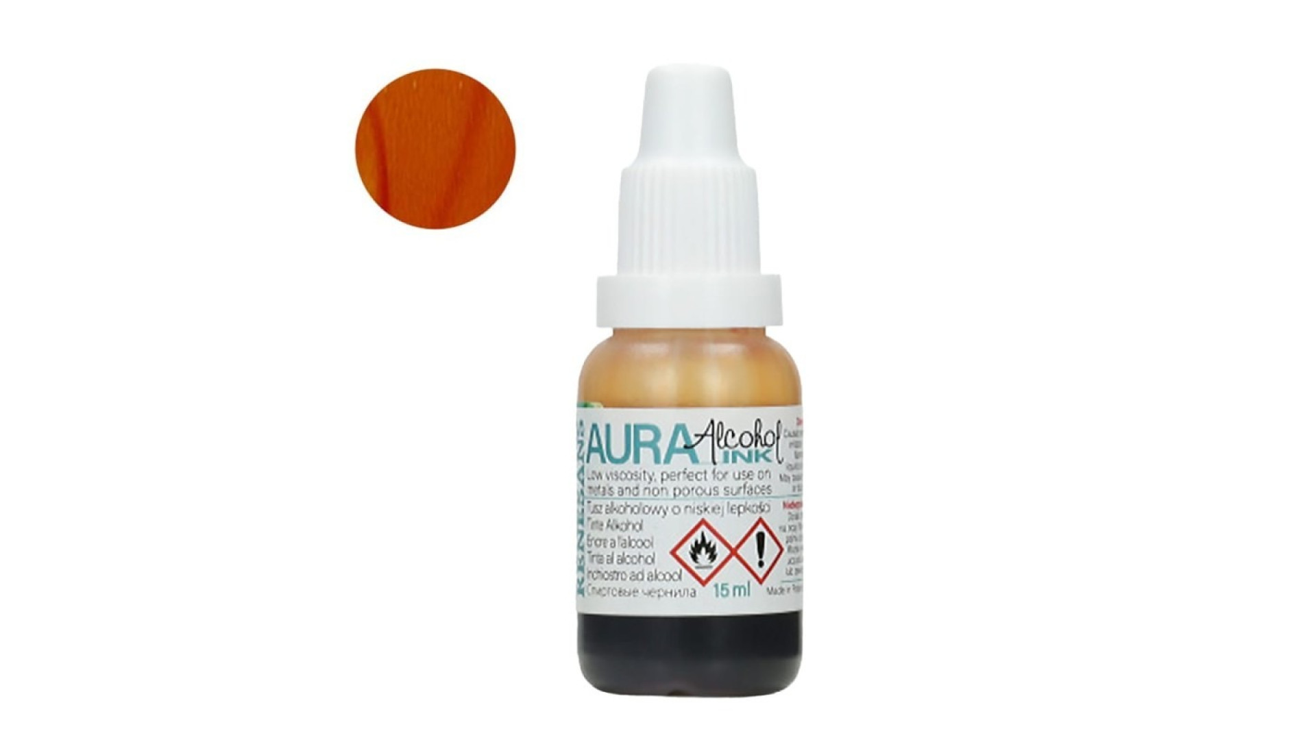 Renesans AURA tusze alkoholowe 15 ml Pomarańczowy 113