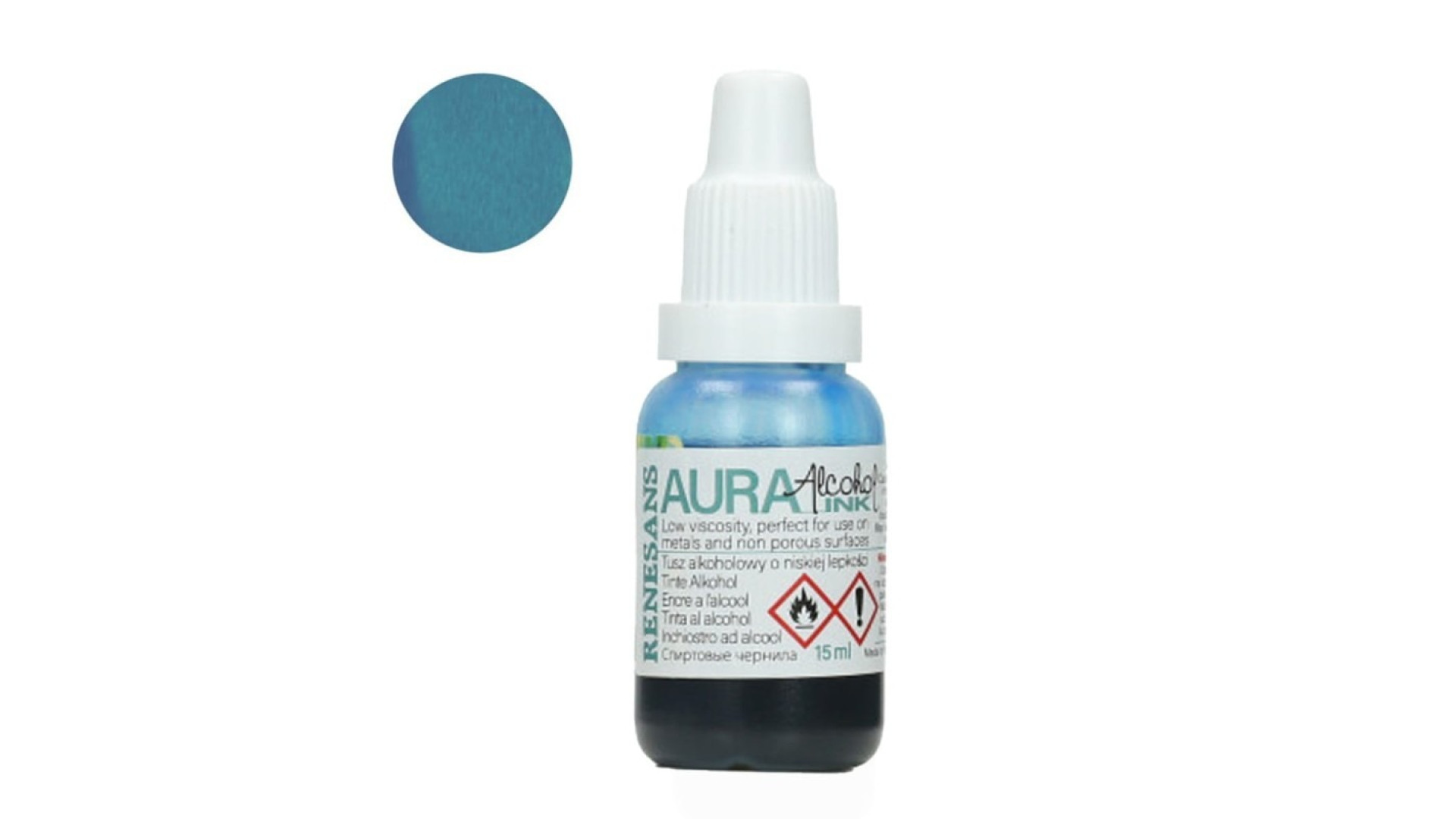 Renesans AURA tusze alkoholowe 15 ml Błękit 121