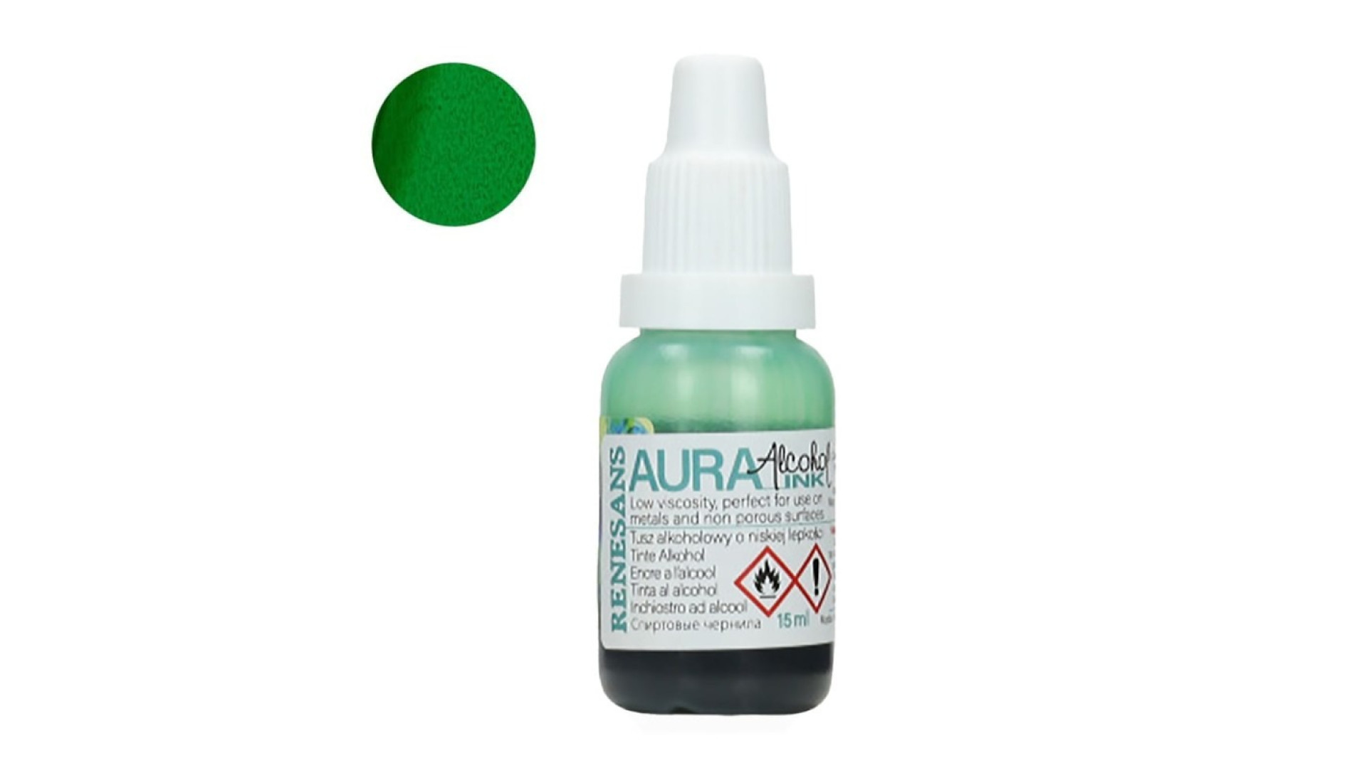 Renesans AURA tusze alkoholowe 15 ml Zieleń właściwa 151