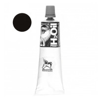 Renesans Farba olejna H2OilPrint do druku wypukłego 60 ml Czerń karbonowa 06