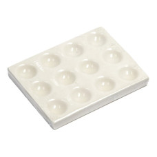 Renesans Paletka porcelanowa 12-dołkowa 9 X 12 cm