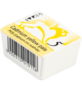 Renesans Watercolour Pan 1.5 ml – 5 Light Chrome Yellow
