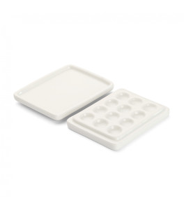 Renesans Porcelain Palette with 12 Wells