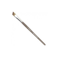 Renesans Pędzel syntetyczny, skośny J1200A Nr 10 krótka rączka caffe-latte
