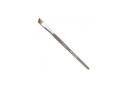 Renesans Pędzel syntetyczny, skośny J1200A Nr 10 krótka rączka caffe-latte