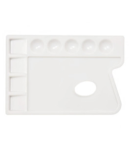 Renesans Large Rectangular Plastic Palette, 35 x 24 cm