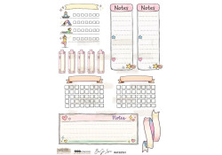 ScrapLove Planner Sticker BUJO SKETCH 5, 15x21 cm