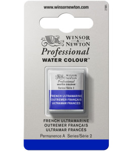 Winsor&Newton Farba akwarelowa Professional French Ultramarine, półkostka
