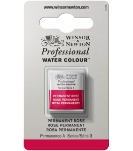 Winsor&Newton Farba akwarelowa Professional Permanent Rose, półkostka