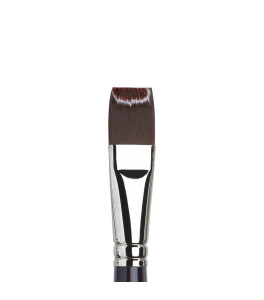 Pędzel Winsor&Newton Galeria Short Flat nr 22 – długa rączka