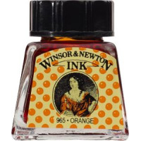 Winsor&Newton Tusz Rysunkowy 14ml Orange