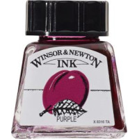 Winsor&Newton Tusz Rysunkowy 14ml Purple