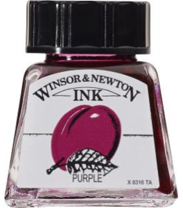 Winsor&Newton Drawing Ink 14ml Purple