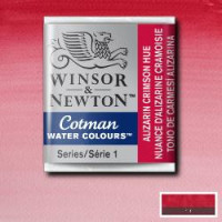 Winsor&Newton Cotman Farba akwarelowa Alizarine Crimson Hue 1/2 kostki