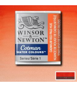 Winsor&Newton Cotman Farba akwarelowa Cadmium Red Pale Hue 1/2 kostki