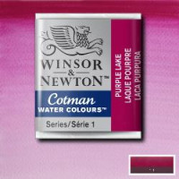 Winsor&Newton Cotman Farba akwarelowa Purple Lake 1/2 kostki