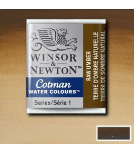 Winsor&Newton Cotman Water Colour Half pan Raw Umber