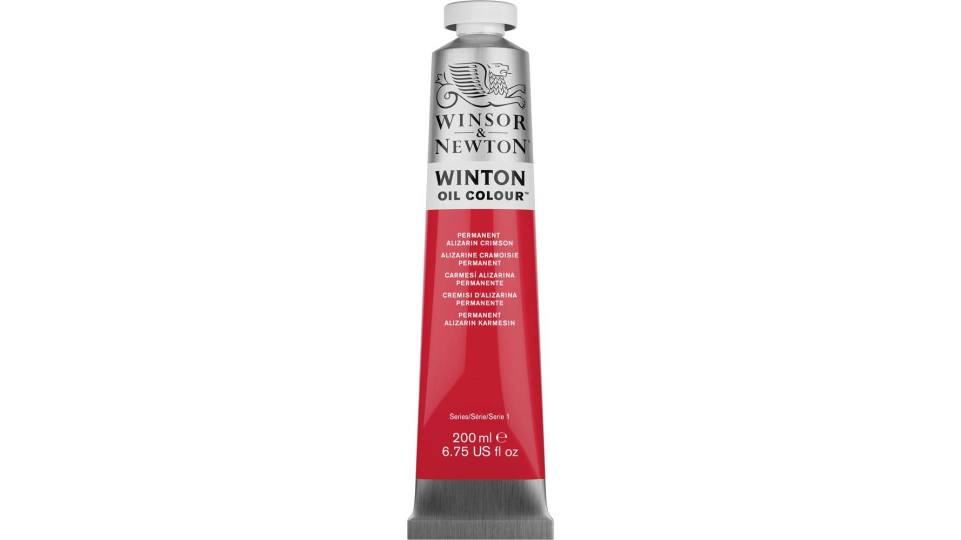 Winsor&Newton Winton Oil Colour 200ml Permanent Alizarine Crimson
