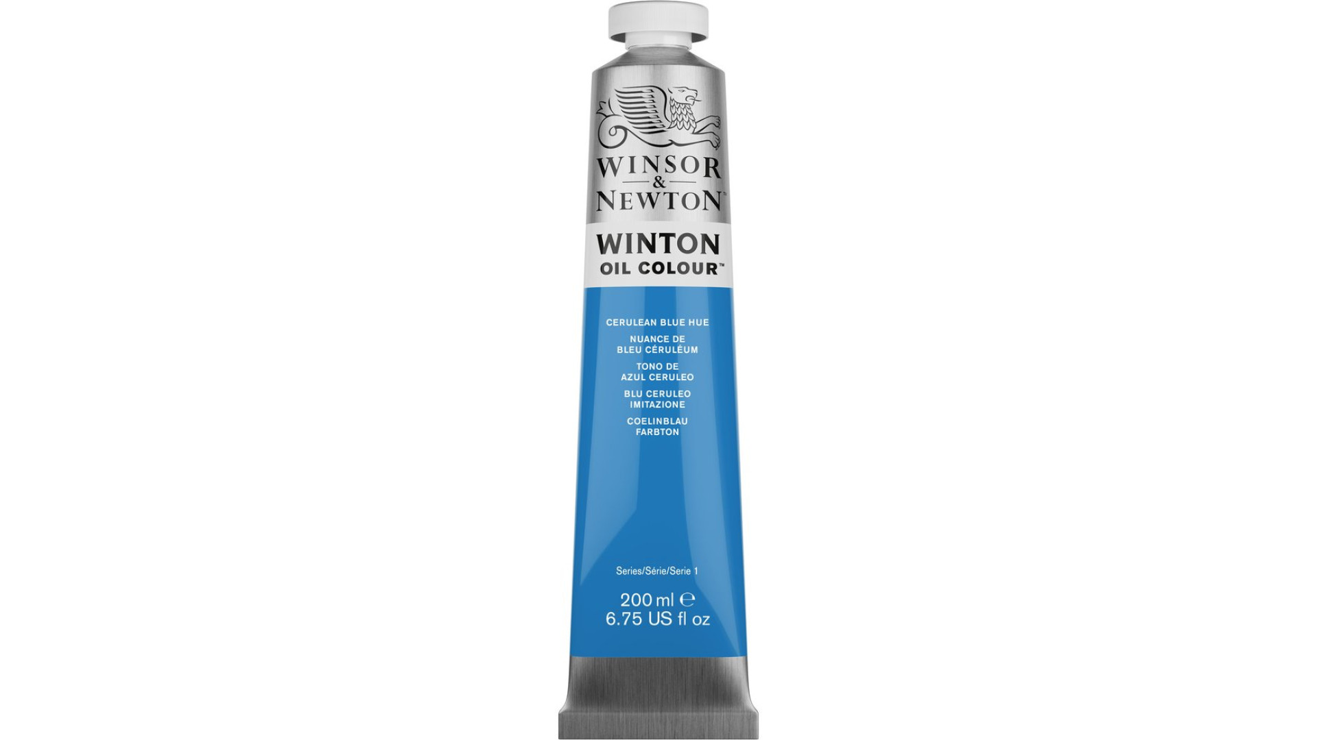 Winsor&Newton Winton Oil Colour 200ml Cerulean Blue Hue