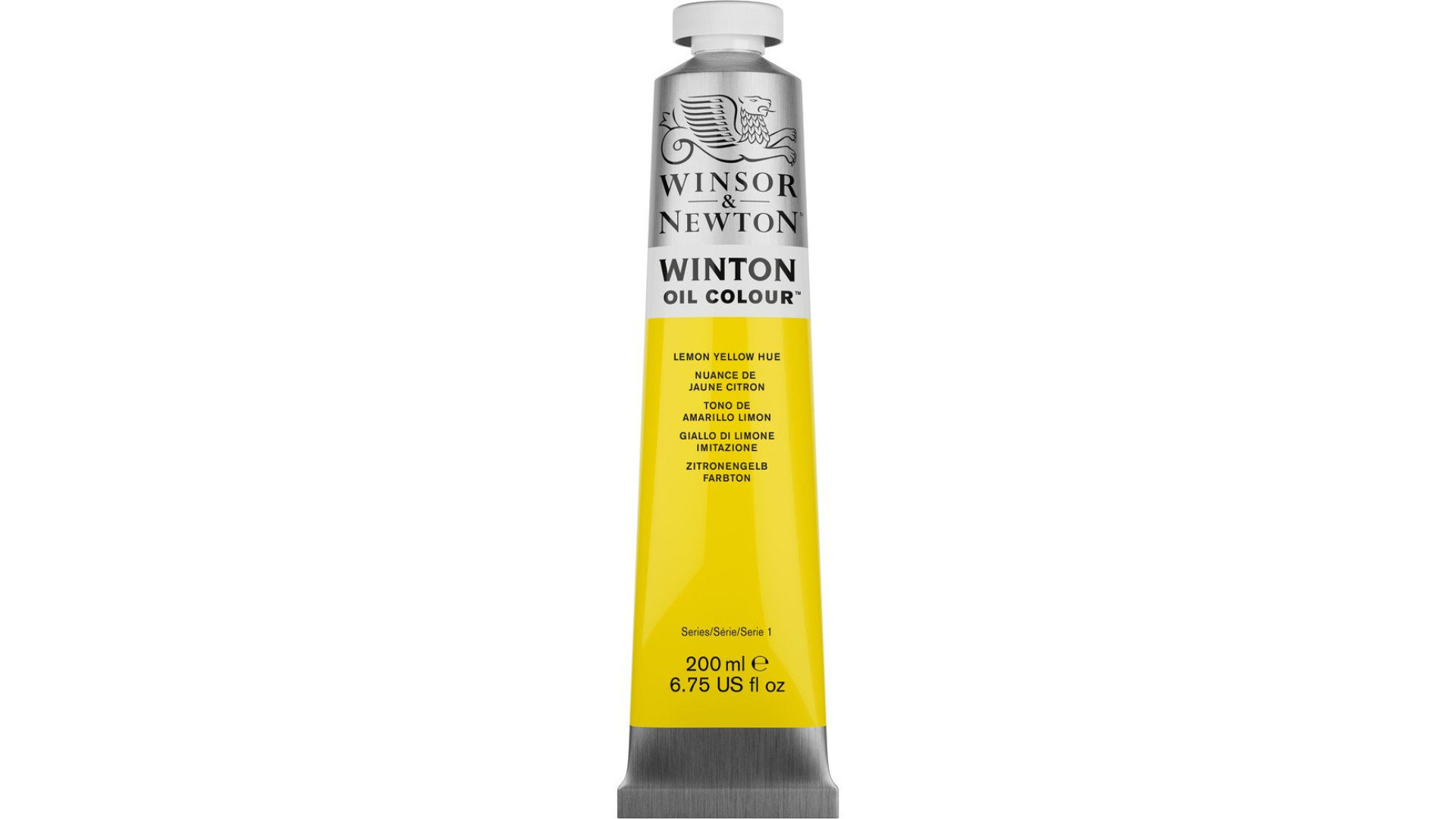 Winsor&Newton Winton Oil Colour 200ml Lemon Yellow Hue
