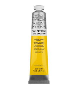Winsor&Newton Winton Oil Colour 200ml Cadmium Yellow Pale Hue