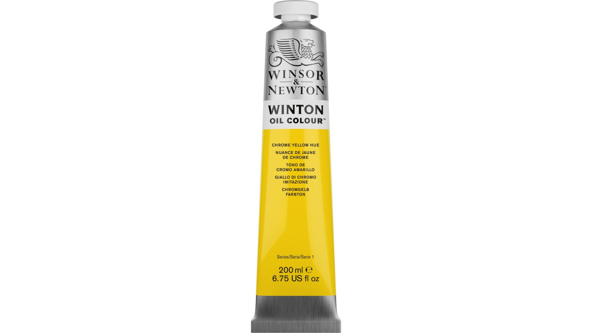 Winsor&Newton Winton Oil Colour 200ml Chrome Yellow