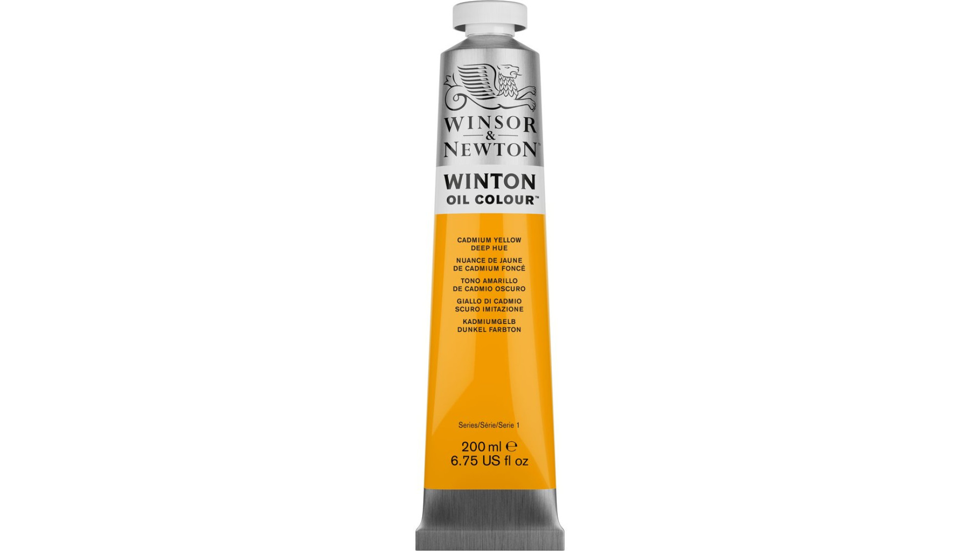 Winsor&Newton Winton Farba olejna 200ml Cadmium Yellow Deep Hue