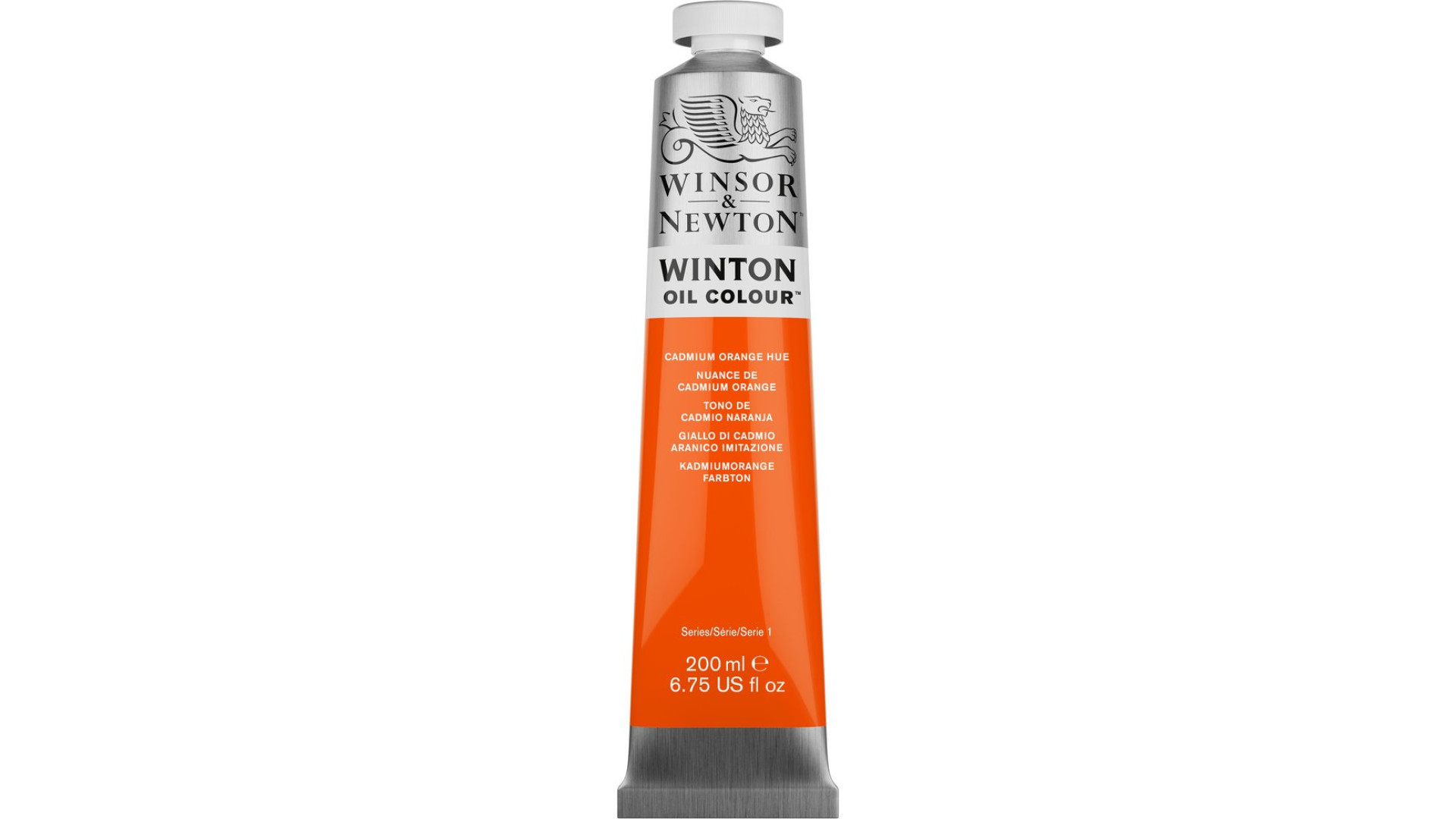 Winsor&Newton Winton Farba olejna 200ml Cadmium Orange Hue