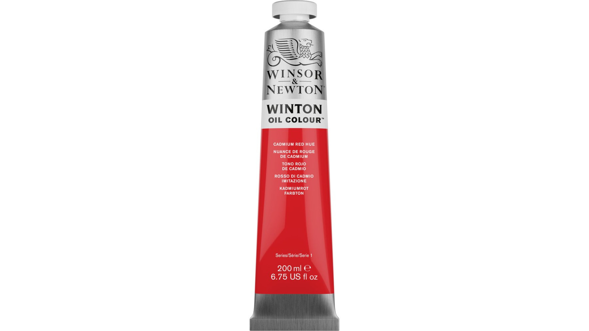 Winsor&Newton Winton Farba olejna 200ml Cadmium Red Hue