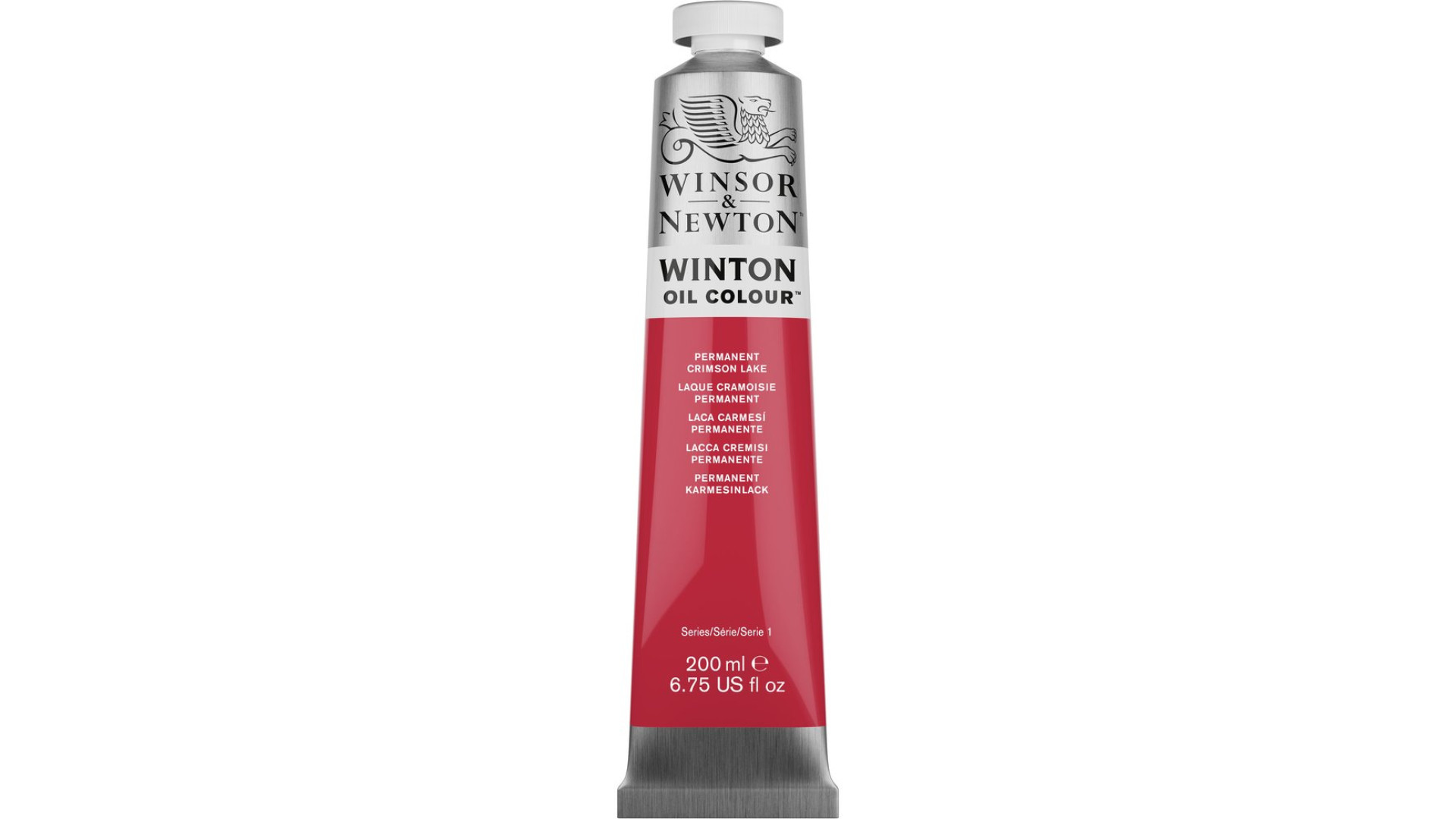 Winsor&Newton Winton Oil Colour 200ml Permanent Crimson Lake