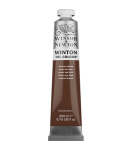 Winsor&Newton Winton Farba olejna 200ml Vandyke Brown
