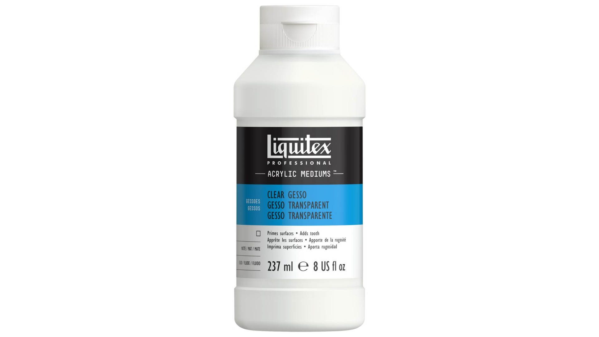 Liquitex Acrylic Medium Transparent Gesso 237ml