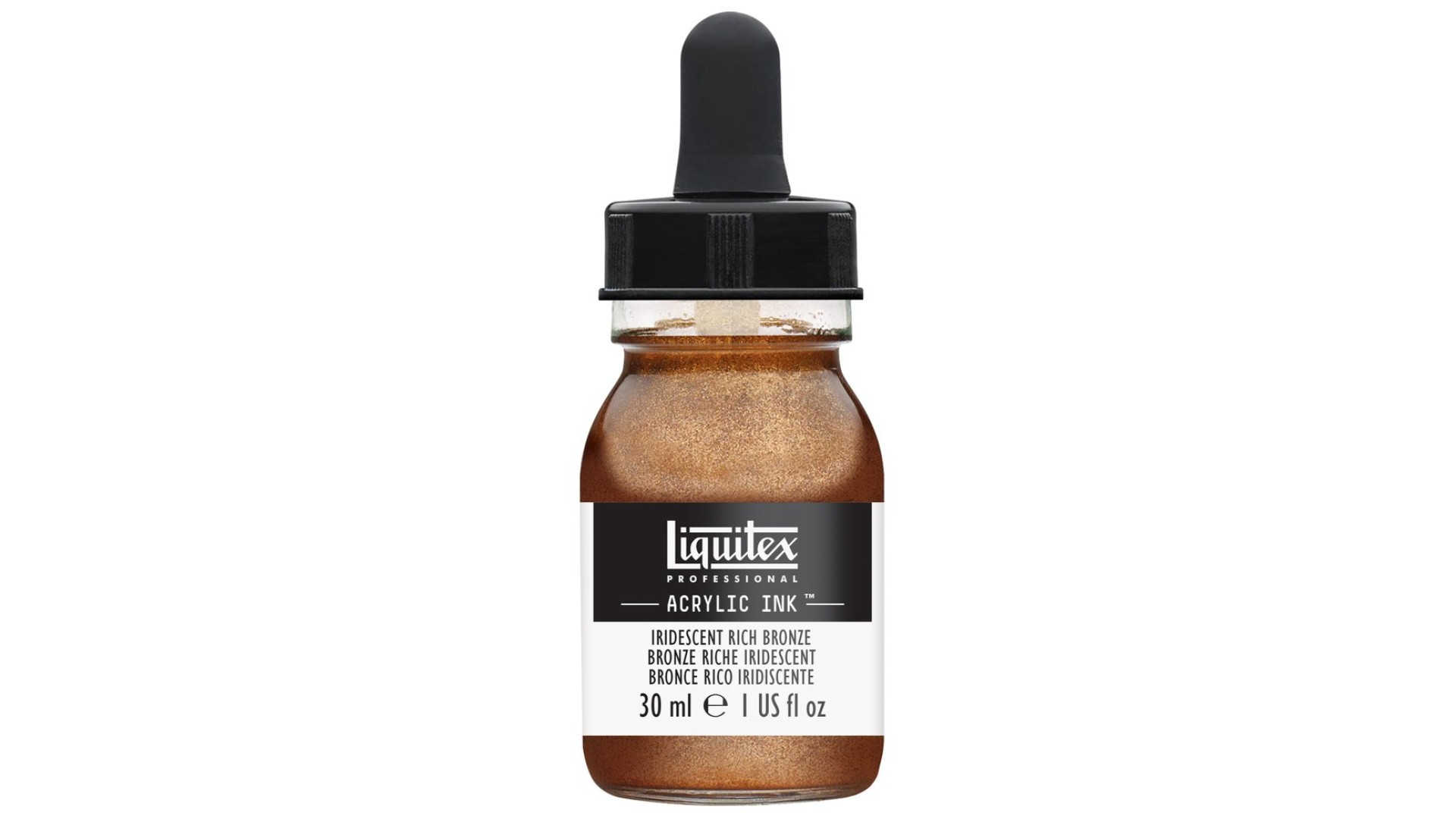 Liquitex Professional Acrylic Ink 30ml Iridescent Rich Bronze