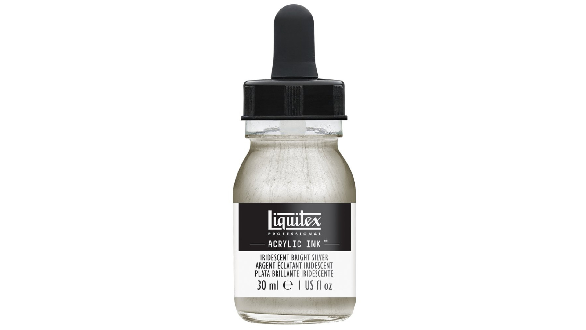 Liquitex Tusz Akrylowy 30ml Iridescent Bright Silver