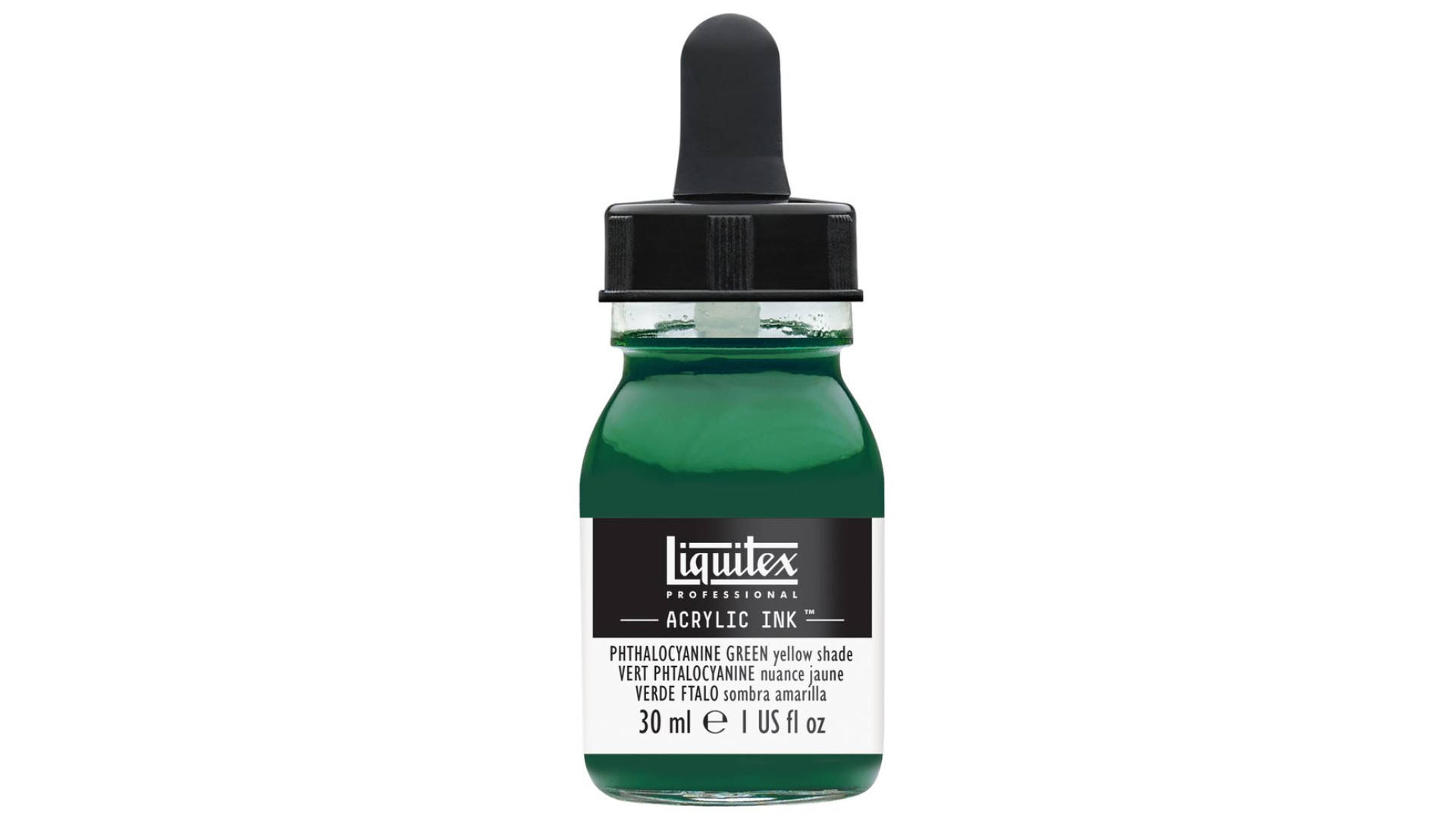 Liquitex Tusz Akrylowy 30ml Phthalo Green (Yellow shade)